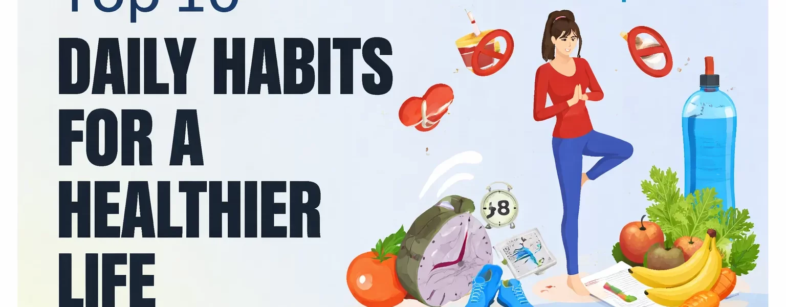 10 Simple Habits for a Healthier Life Starting Today